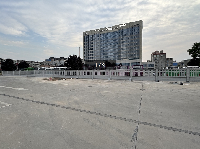 案例展示：兴平市车站围墙