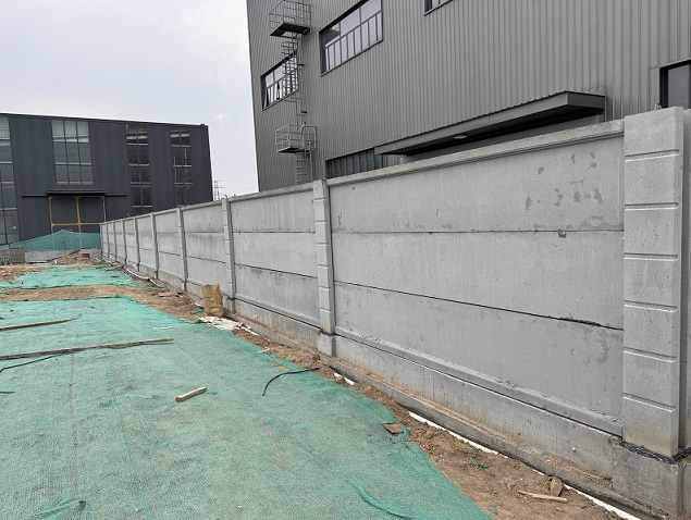 案例展示：西安市渭北新城园区围墙项目