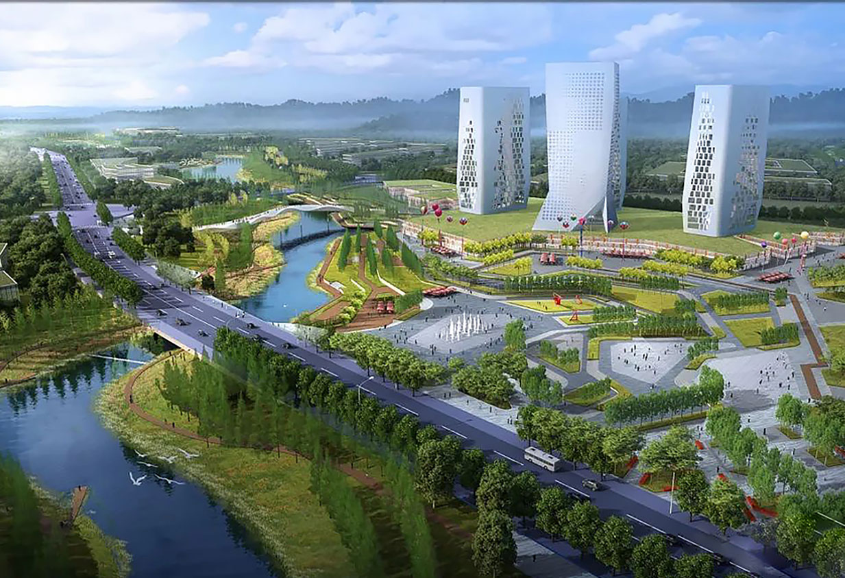 生态智谷凤翥湖数字经济产业园