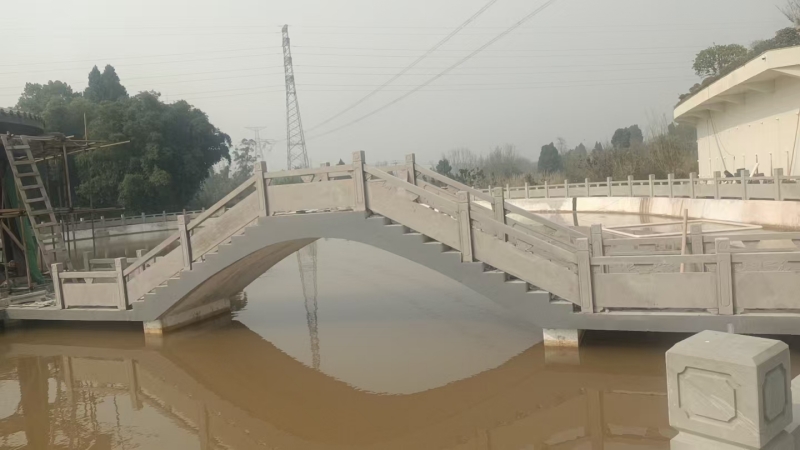 重慶大足青石欄桿案例