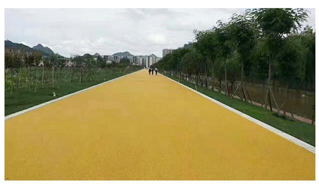 成都路面改色施工
