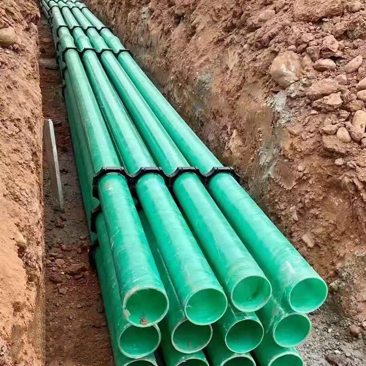 四川玻璃钢排水管安装完工