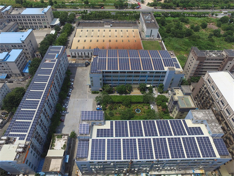 企业屋顶屋顶发电案例