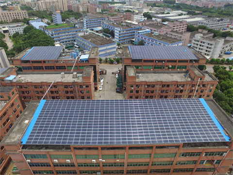 自贡市板仓工业集中区800KW商用光伏发电