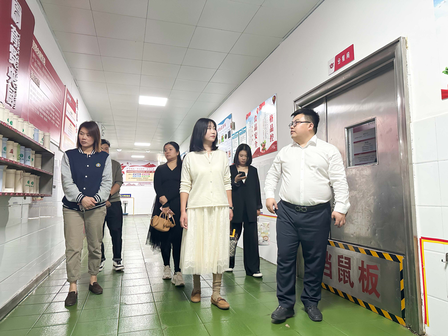 食材安全、校企联动 | 天空与糖幼儿园家委会代表走入育鲜联！
