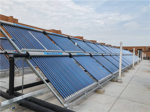 西安电子科技大学南校区研究生公寓二期 太阳能+空气源热泵热水工程
