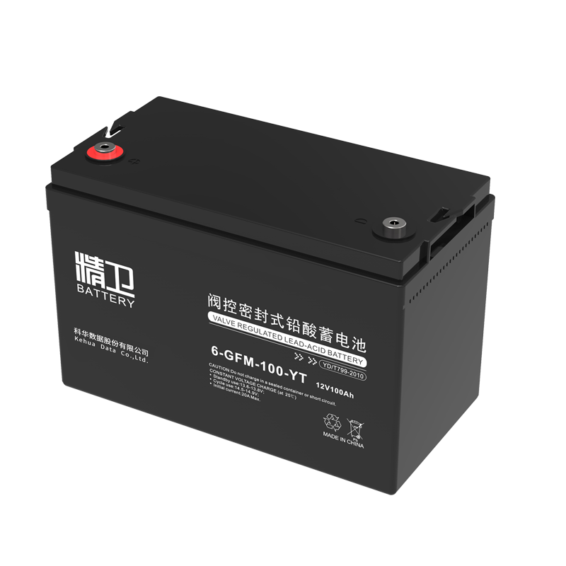 天津科华6-GFM-100-YT铅酸蓄电池精卫系列12V100AH适配直流屏