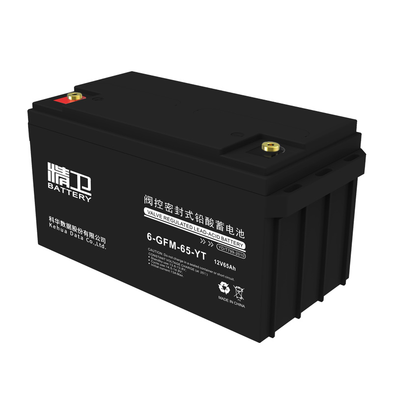 科华6-GFM-65-YT铅酸蓄电池精卫系列12V65AH适配应急消防电源
