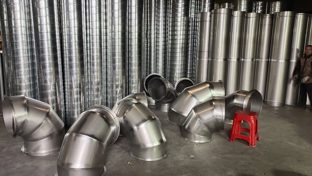 304不锈钢焊接风管：工业通风系统的卓越解决方案