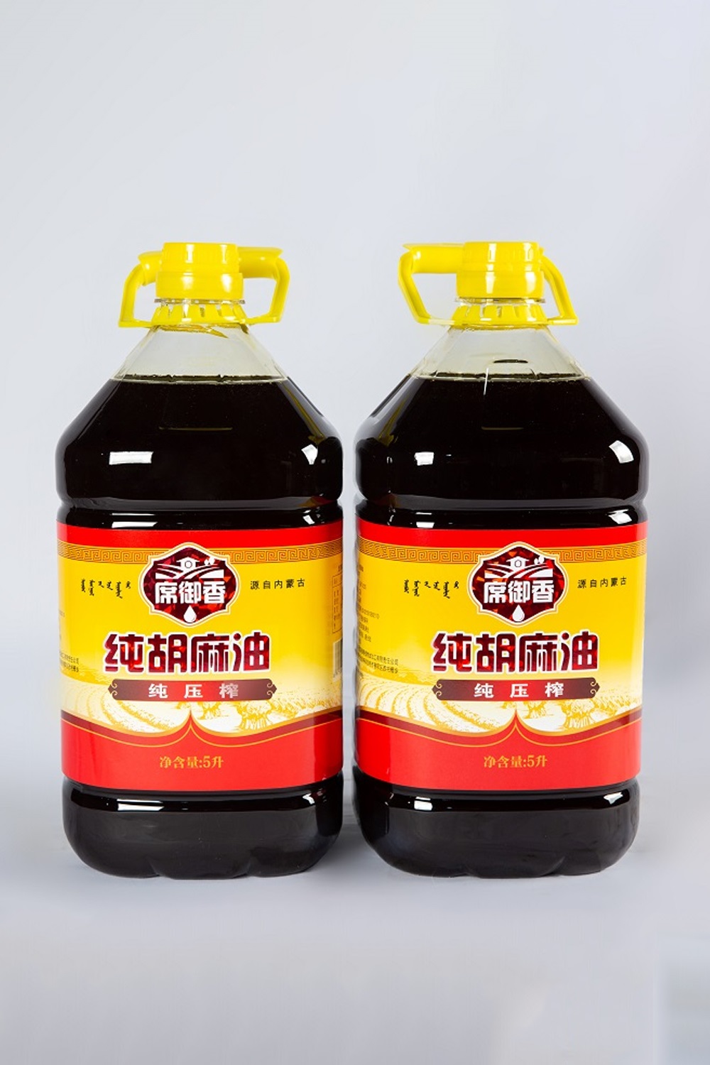纯胡麻油5L