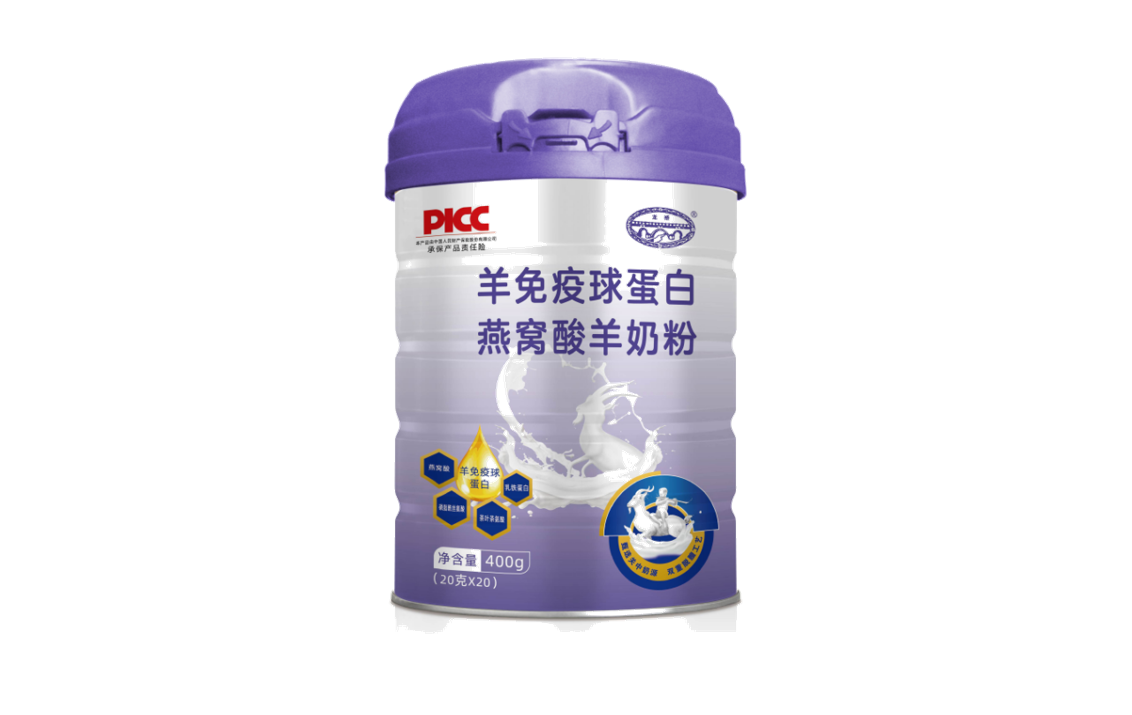 龙桥免疫球蛋白燕窝酸羊奶粉