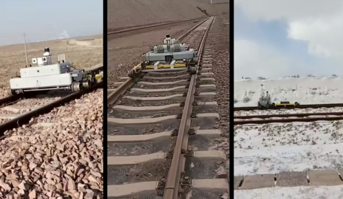 铁轨“守护者”来了！固博首台铁路轨检机器人在乌海上岗