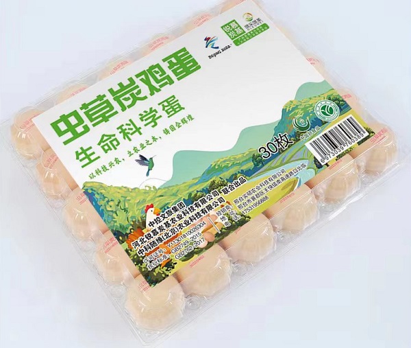 虫草炭鸡蛋30枚家用装