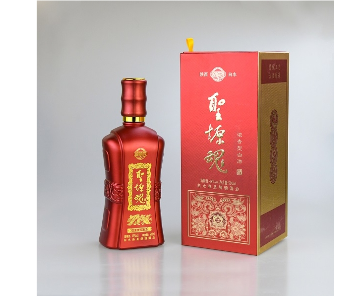 福寿喜宴浓香型圣塬魂白酒（48度）礼盒装