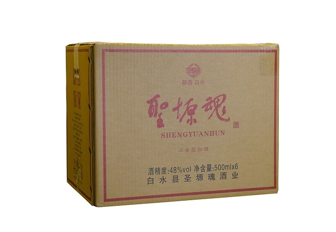 福寿喜宴浓香型圣塬魂白酒（48度） 箱装
