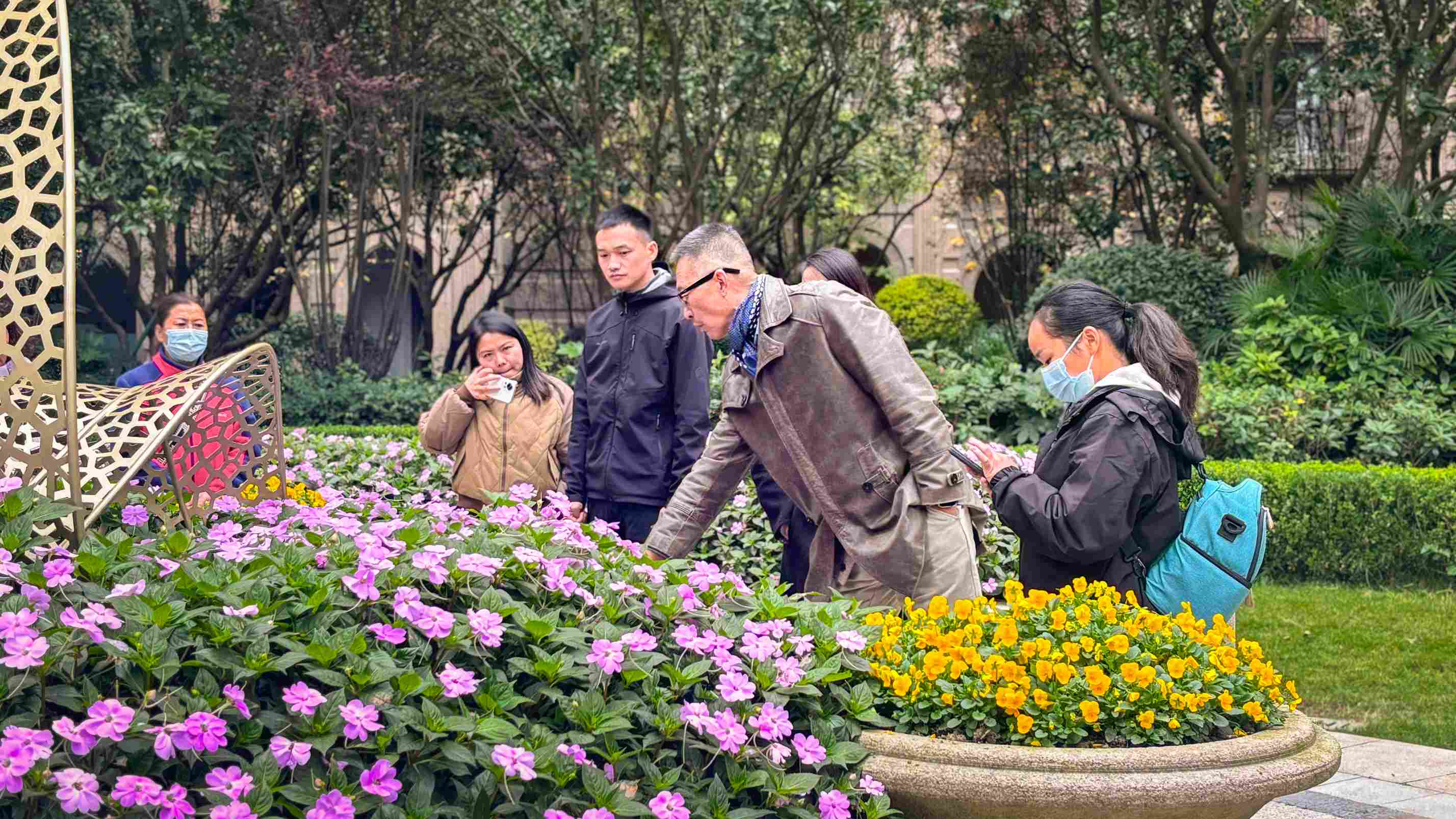 金悦湾现场会|用标准化服务守护绿化景观，让草花不止于好看