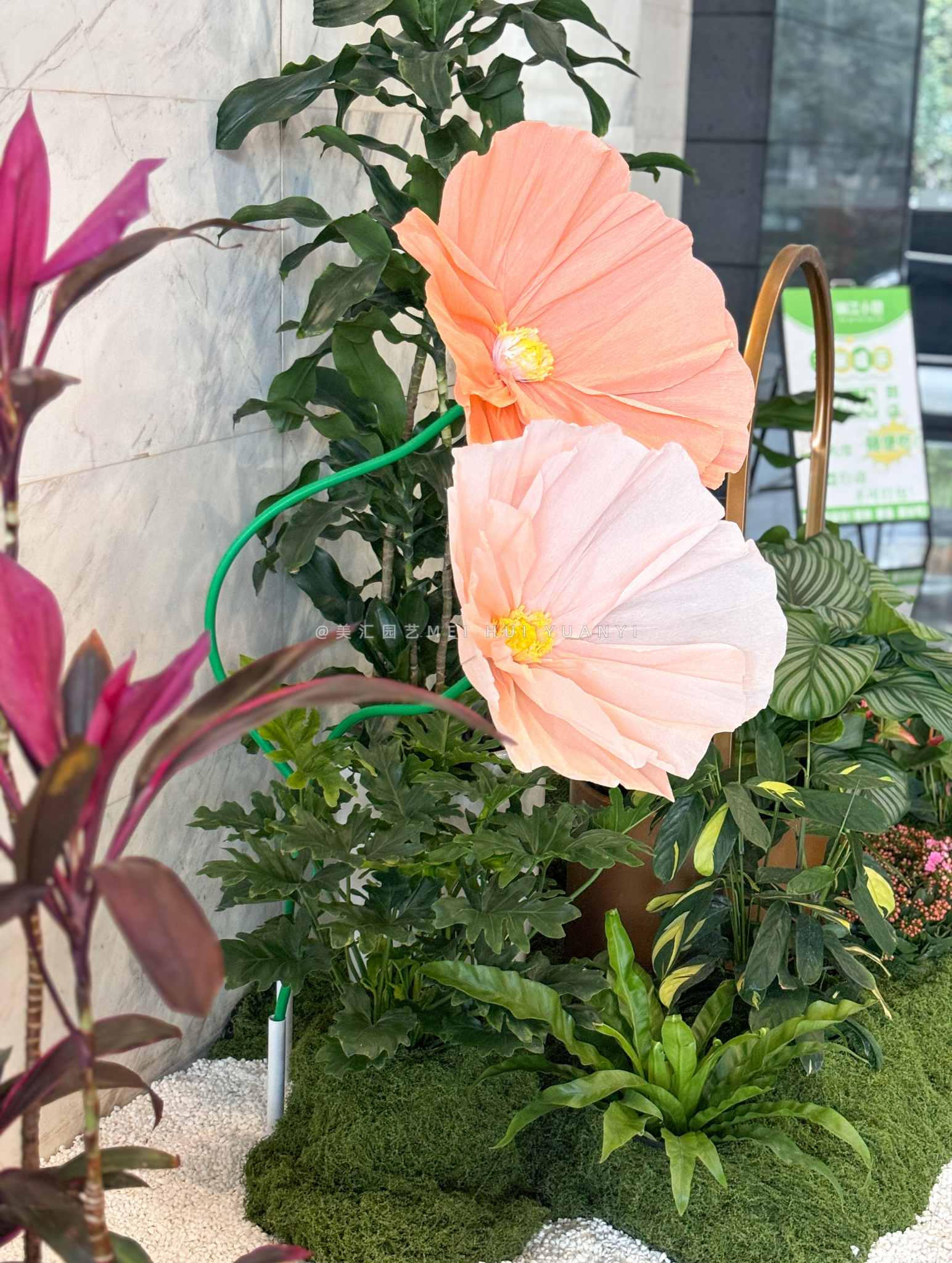 寫字樓里竟然藏著一座夢(mèng)幻花園