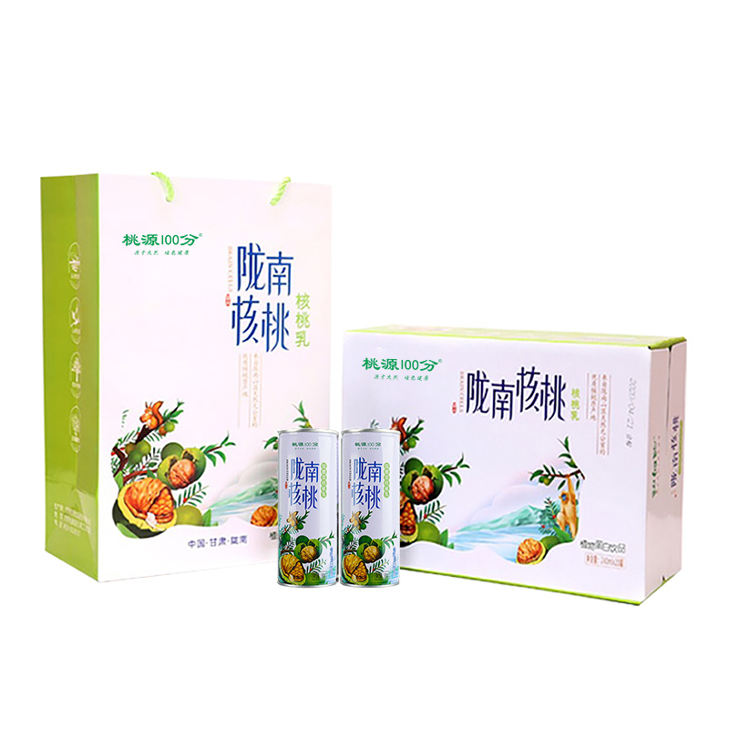 陇南核桃乳20罐装