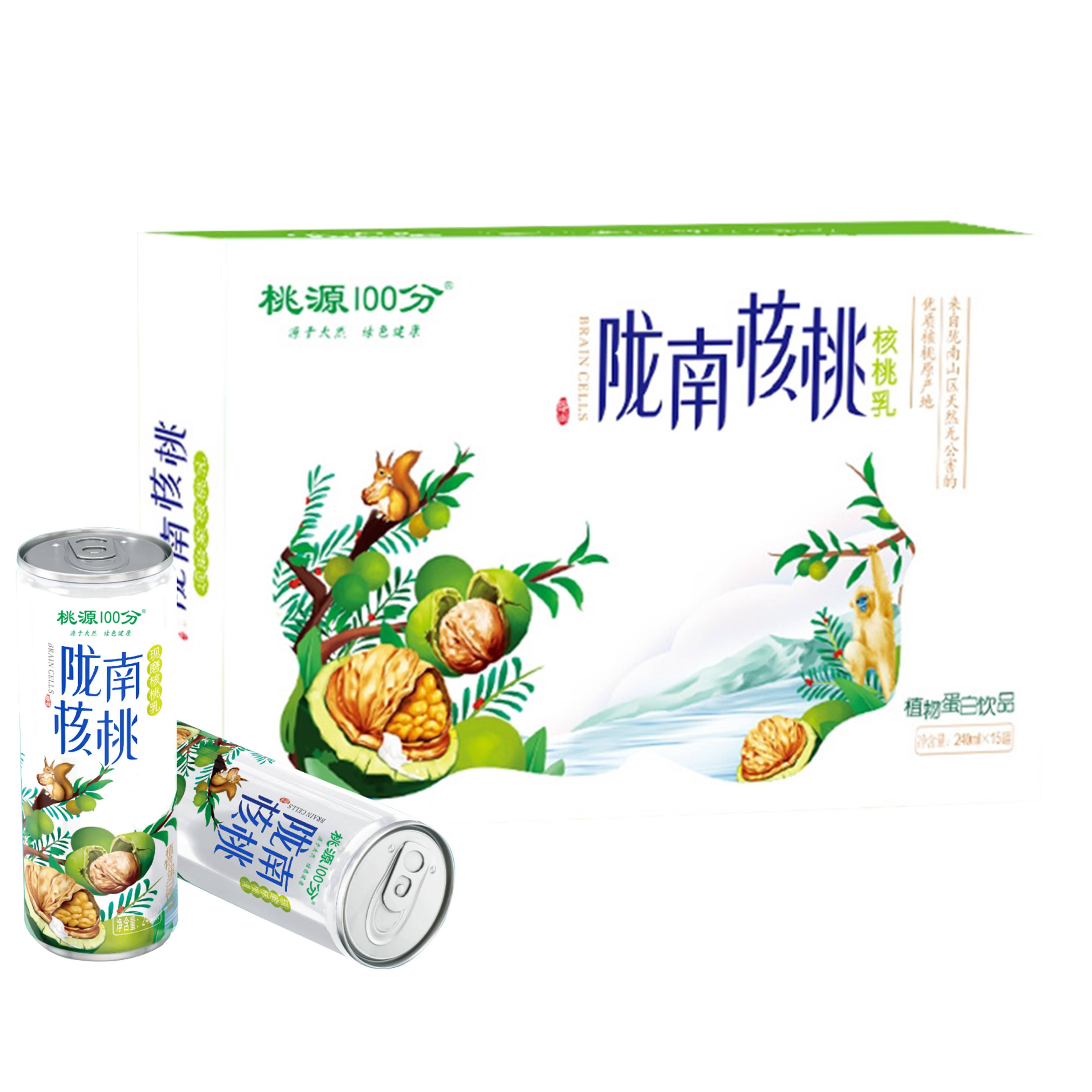 陇南核桃乳15罐装
