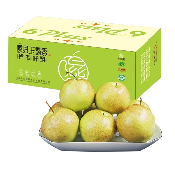 广鲜美玉露香梨6颗装
