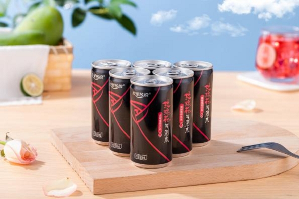 玫瑰花氣泡水飲品（180mL）