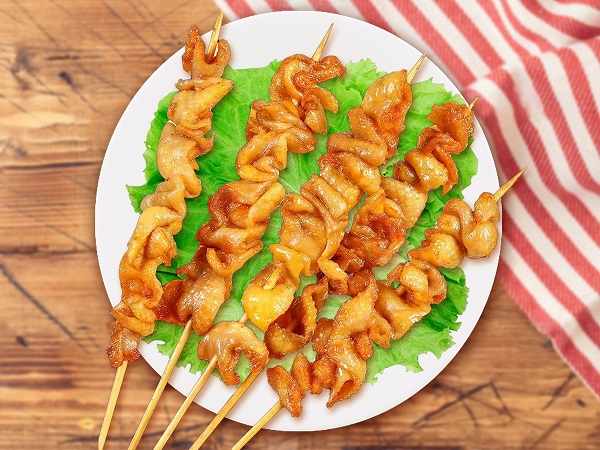 鸡皮串串