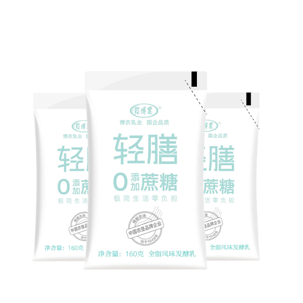 博农轻膳0蔗糖牛奶