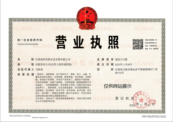 营业执照
