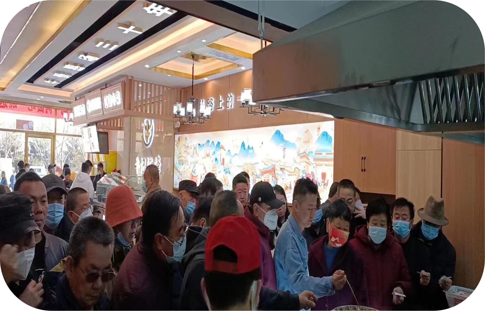 酒泉店客流量