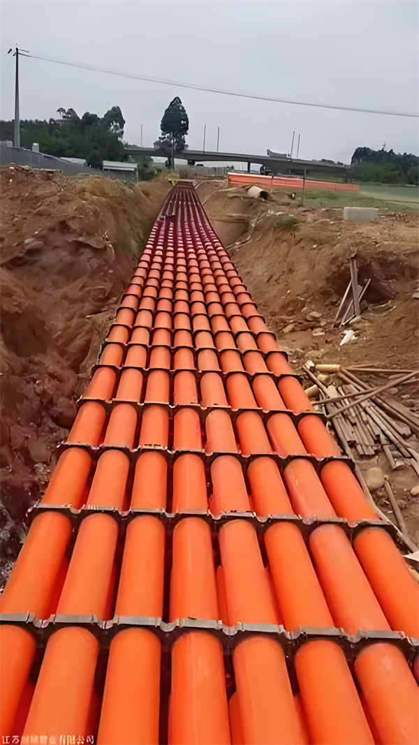 四川PVC-C電力電纜保護套管案例