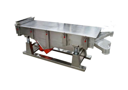 不锈钢直线筛的特点与结构