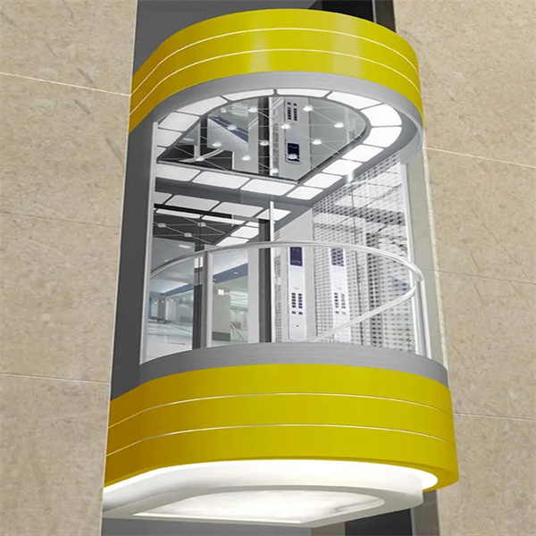 宜宾钢结构观光电梯安装