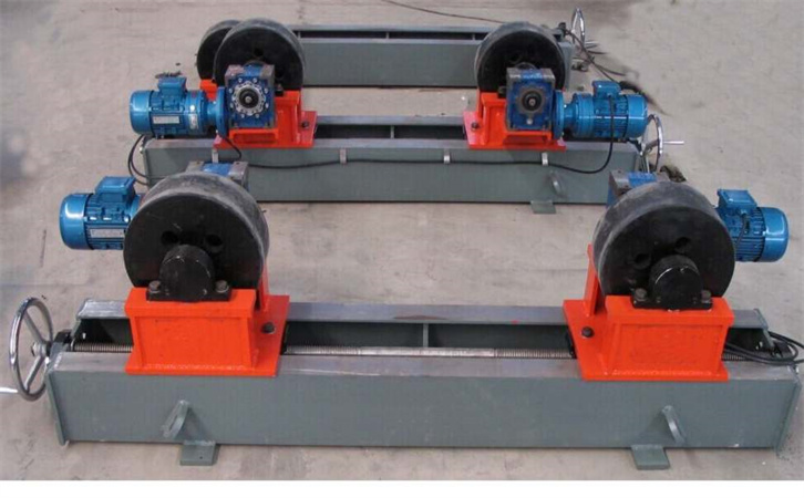 河南可调式焊接滚轮架设计