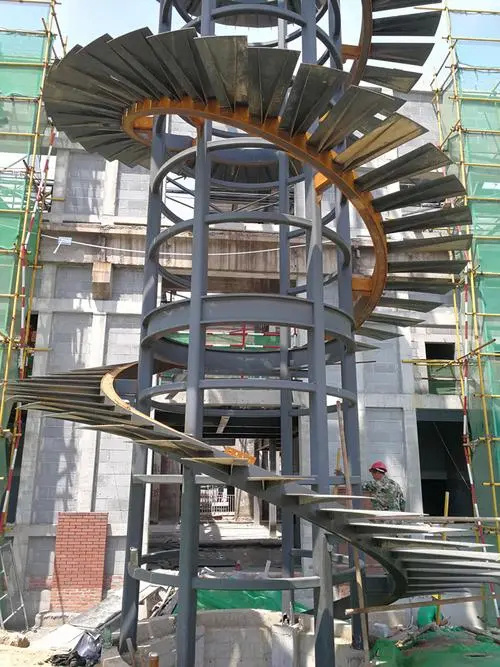 重庆钢结构旋转楼梯厂商
